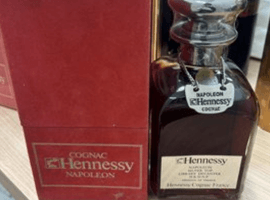 ブランデー/Hennessy:ナポレオン シルバートップ ライブラリー デキャンタなど8点