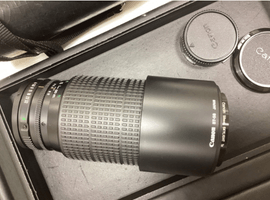 MF用レンズ/Canon:NEW FD 80-200mm F4Lなど4点