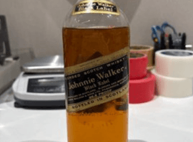 ウイスキー／Johnnie Walker：エクストラスペシャル ブラックラベル ティンキャップなど29点