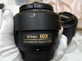 AF用レンズ／Nikon：AF-S DX NIKKOR 35mm F1.8Gなど5点