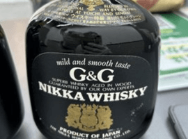 ウイスキー／NIKKA：G＆G ブラックボトルなど5点
