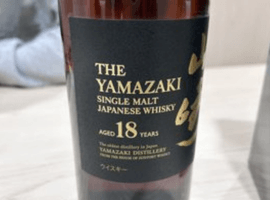 ウイスキー／Suntory：山崎 18年 シングルモルト ジャパニーズなど3点