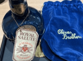 ウイスキー／CHIVAS BROTHERS：ロイヤルサルート 21年 青など3点