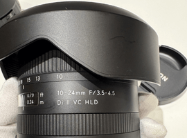 AF用レンズ/TAMRON:10-24mm F3.5-4.5 Di II VC HLD B023 (EF/F用)など4点