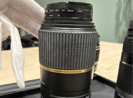 AF用レンズ/TAMRON:SP 90mm F2.8 Di MACRO 1:1 VC USD(Canon EF用)など3点