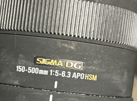 AF用レンズ／SIGMA：APO 150-500mm F5-6.3DG OS HSM (ソニーA用)など12点