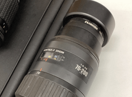 交換レンズ/PENTAX:ZOOM 1:4-5.6 70-200mmなど5点