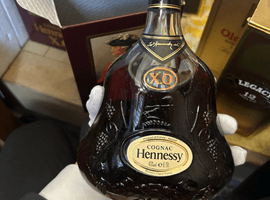 ウイスキー／Hennessy：XO 金キャップ クリアボトル（状態ランク：C）など10点
