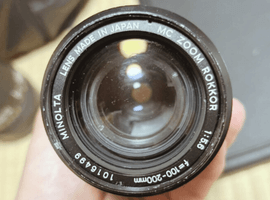 MINOLTA：レンズ／Nikon：ボディなど4点
