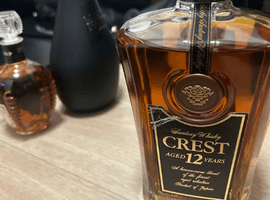 ウイスキー/Suntory:クレスト 12年(状態ランク:D)など3点