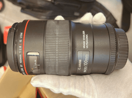 Canon：EF 100mm F2.8L MACRO IS USMなど5点
