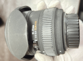 SIGMA：10-20mm F4-5.6 EX DC HSM (ニコンF用)／TAMRON：レンズなど6点