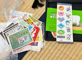 グリーティング切手（ドラえもん）／お年玉切手シートなど