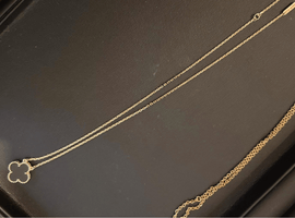 ジュエリー / ブランドジュエリー / ネックレス / Van Cleef & Arpels / ヴィンテージアルハンブラ オニキス ネックレス / 750 / オニキスなど4点
