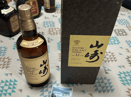 ウイスキー/Suntory:山崎 12年 ピュアモルト 華(状態ランク:A)など5点