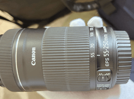 Canon：EF-S 55-250mm F4-5.6 IS STM／Canon：EOS Kiss X9i ボディなど3点