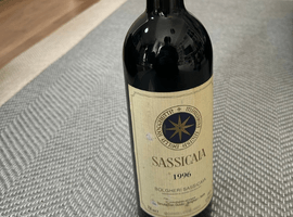ワイン／SASSICAIA：1996（状態ランク：B）など3点
