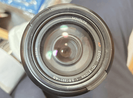 MINOLTA：レンズ／KONICA：ボディなど4点