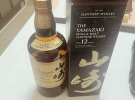 Suntory：山崎 12年 シングルモルトなど3点