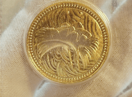 5万円金貨など古銭類