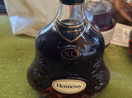 ブランデー/Hennessy:XO 金キャップ クリアボトル(状態ランク:B)など5点