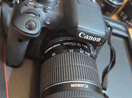Canon：EOS Kiss X8i EF-S 18-55 IS STM レンズキットなど3点