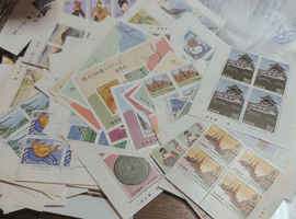 特殊切手「旅の知識シリーズ 第8集」／特殊切手「日本の伝統的工芸品」など