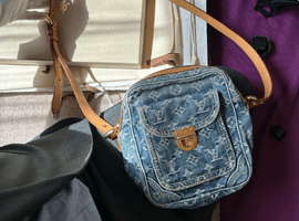 LOUIS VUITTON / モノグラム デニム / カメラバッグ / M95348 / 状態ランク:Bなど2点