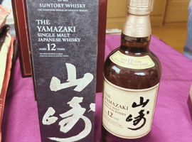 ウイスキー：Suntory（山崎 12年 シングルモルト）／ウイスキー：Suntory（山崎 リミテッドエディション 2021）など4点