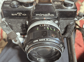MINOLTA：交換レンズ付きボディ／MINOLTA：レンズなど4点