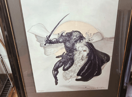 版画：天野喜孝／版画：天野喜孝など2点