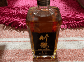 ウイスキー/NIKKA:竹鶴 12年 ピュアモルト 角瓶(状態ランク:B)など4点