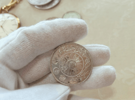 旭日竜50銭銀貨など8点（山形県山形市・出張買取）｜古銭の高価買取なら【バイセル】