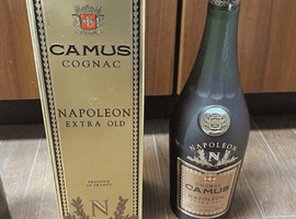 ブランデー：CAMUS（ナポレオン エクストラオールド）／ウイスキー：WILD TURKEY（8年 旧ボトル）など3点