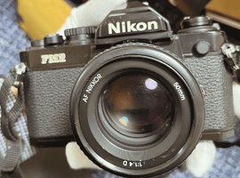 Nikon：NEW FM2 ブラック ボディ+AF NIKKOR 50mm F1.4D／Nikon：Z fc ボディ シルバー ミントグリーンなど4点