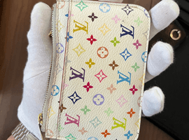 LOUIS VUITTON / マルチカラー / ポシエットクレ / M93734 / 状態ランク：BCなど2点