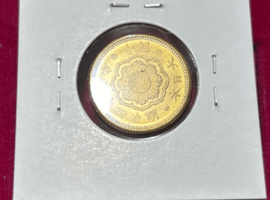 新十圓金貨（明治四十二年）など複数点