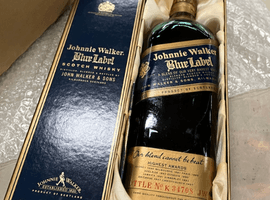 ウイスキー／Johnnie Walker：ブルーラベル（状態ランク：B）など3点