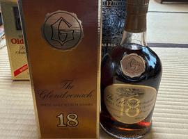 ウイスキー／GLENDRONACH：18年 ダンピーボトル（状態ランク：A）など7点