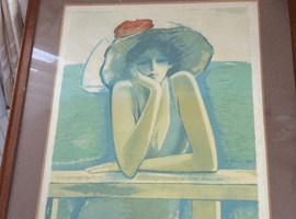書画（掛軸・絵画）：ジャンピエールカシニョールなど5点