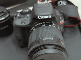 Canon：EOS Rebel SL1 ボディ + 	EF-S 18-55mm F3.5-5.6 IS STM／Canon：EF 50mm F1.8 IIなど2点