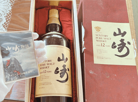 ウイスキー：Suntory（山崎 12年 ピュアモルト 華）／ウイスキー：Suntory（山崎 12年 ピュアモルト 華）など6点