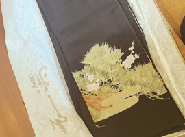 黒留袖／付下げ／袋帯など6点