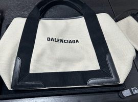 BALENCIAGA / ネイビーカバス / 339933 / 状態ランク:Bなど2点