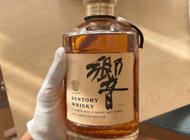 ウイスキー/Suntory:響 金花 金キャップ 裏ゴールドラベル 旧(状態ランク:D)など5点