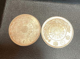 50銭／一圓／旧日本銀貨／など