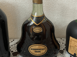 Hennessy：ジャズ ヘネシー エクストラ 金キャップ グリーンボトルなど3点