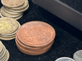 二銭銅貨など複数点