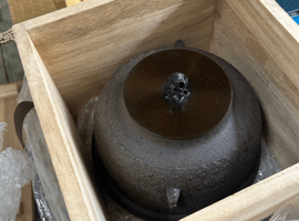 茶道具/茶釜:菊地政光など2点