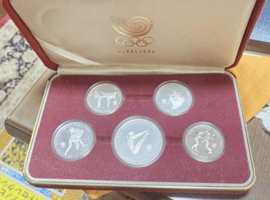 ソウルオリンピック銀メダル／記念1000円銀貨幣／など